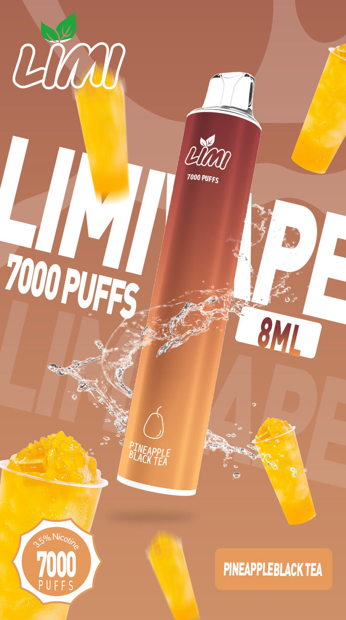 台灣現貨-Limi7000口拋棄式/電子煙 煙油容量更高 口味更優化