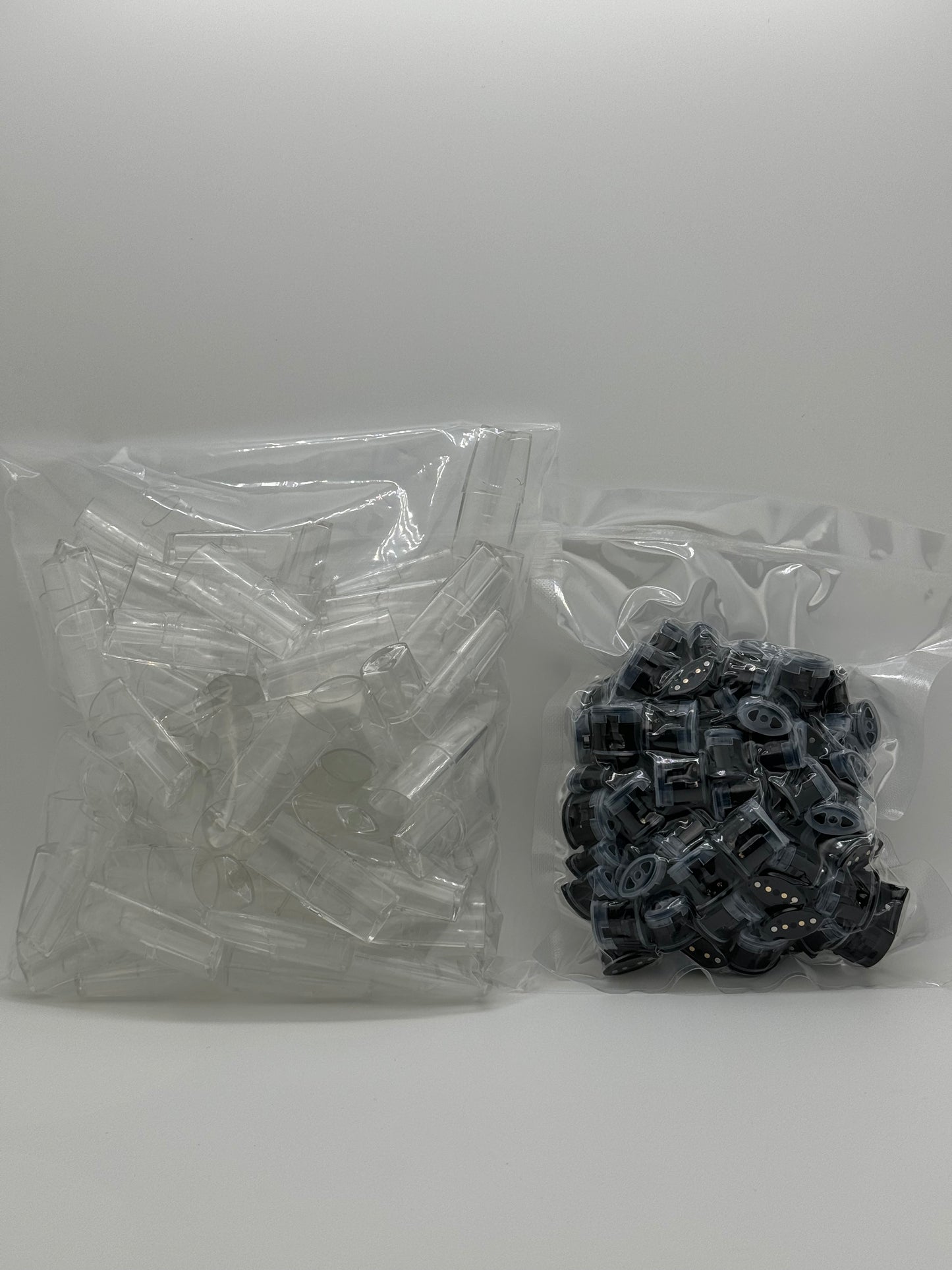 最新款上下分離式空煙彈,最新灰色霧化陶瓷芯,大煙霧,爆發足,不漏油,不吃油, 100入組