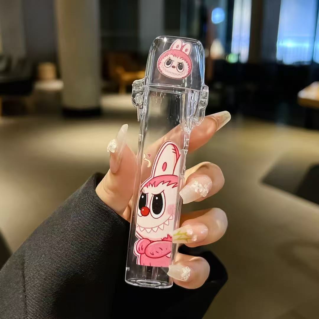 LABUBU拉佈佈 一代/五代主機通用保護套 防摔 透明 通用SP2S主機保護套(配掛繩)🍬台灣現貨