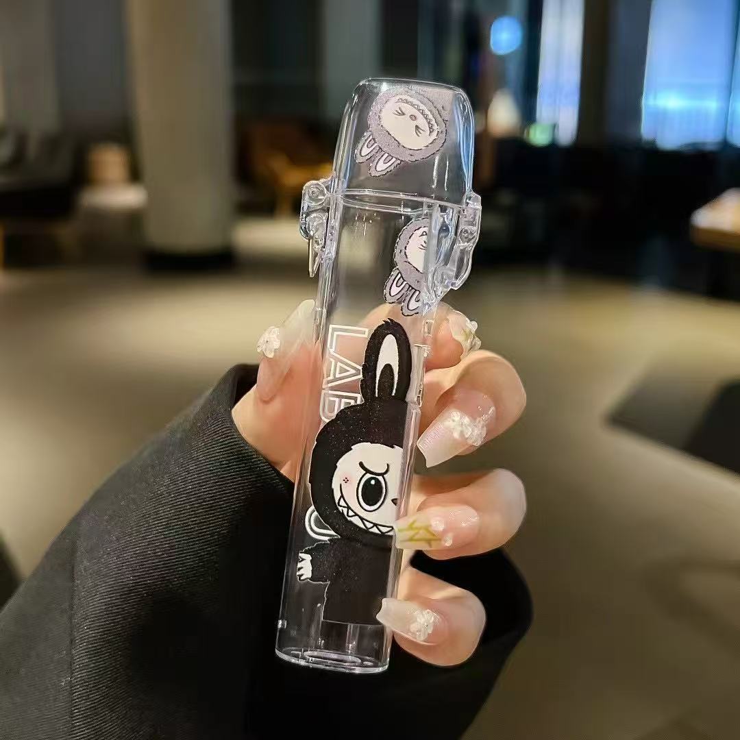 LABUBU拉佈佈 一代/五代主機通用保護套 防摔 透明 通用SP2S主機保護套(配掛繩)🍬台灣現貨